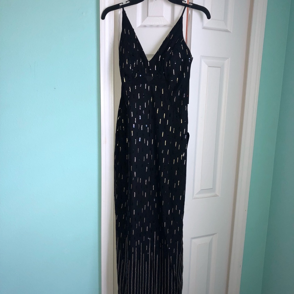 Black and Gold Teeze Me dress